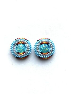 Turquoise Dancer Post Earrings