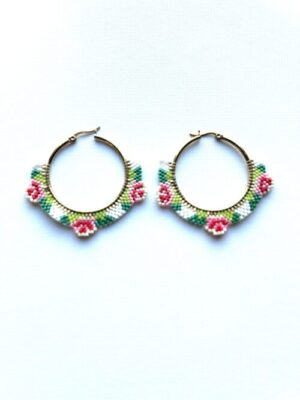 Garden Unity Hoop Earrings