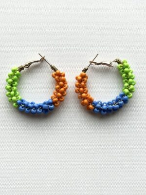 Multicolor Hoop Earrings