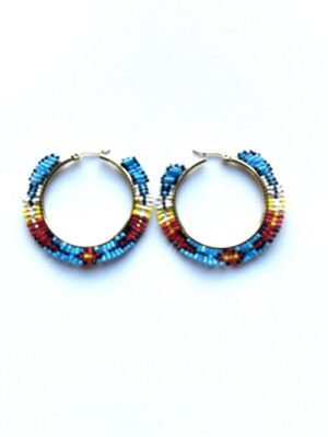 Pueblo Unity Hoop Earrings