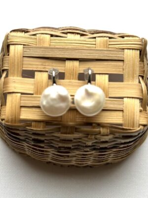 Small Pearl Post Earrings