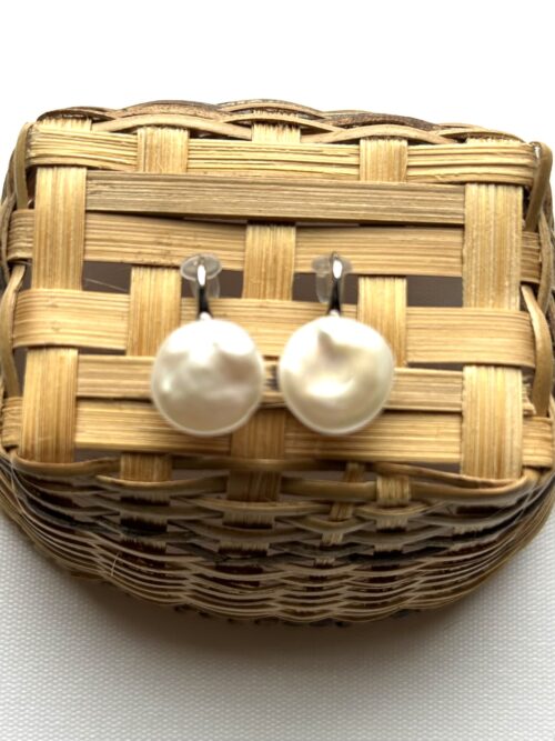 Small Pearl Post Earrings