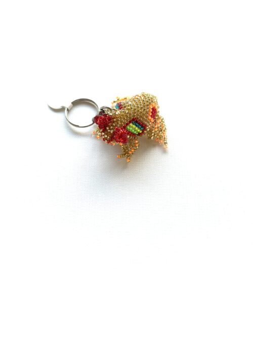 Amazon Gold Frog Key Chain