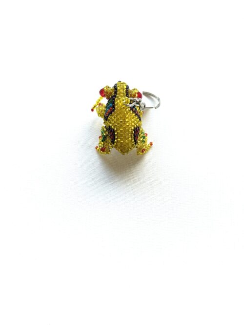 Amazon Yellow Frog Key Chain - Image 2