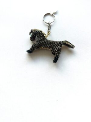 Black Horse Key Chain