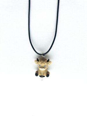 Child Tan Buffalo Necklace