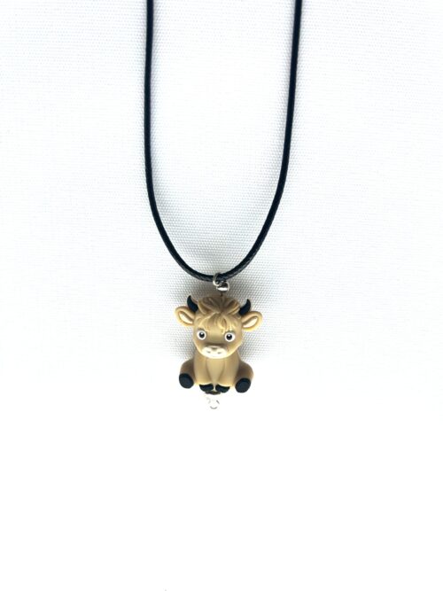 Child Tan Buffalo Necklace