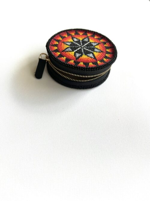Eight Pointed Star Round Coin Purse - Image 2