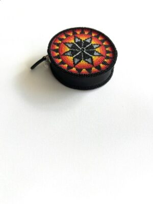 Eight Pointed Star Round Coin Purse
