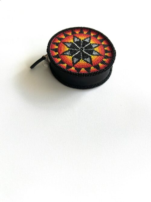 Eight Pointed Star Round Coin Purse