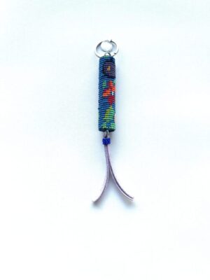 Flower Bird Tube Key Chain