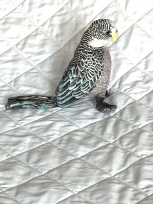 Blue Gray Parakeet Toy