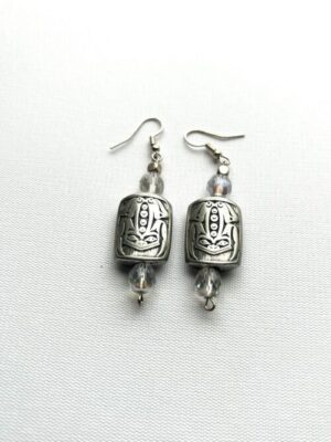 Northwest Coast Frog Hook Earrings