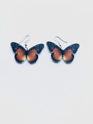 Sunset Butterfly Hook Earrings