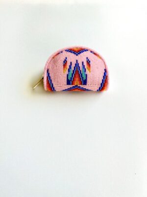 Pink Spring Shoshone Style Coin Purse