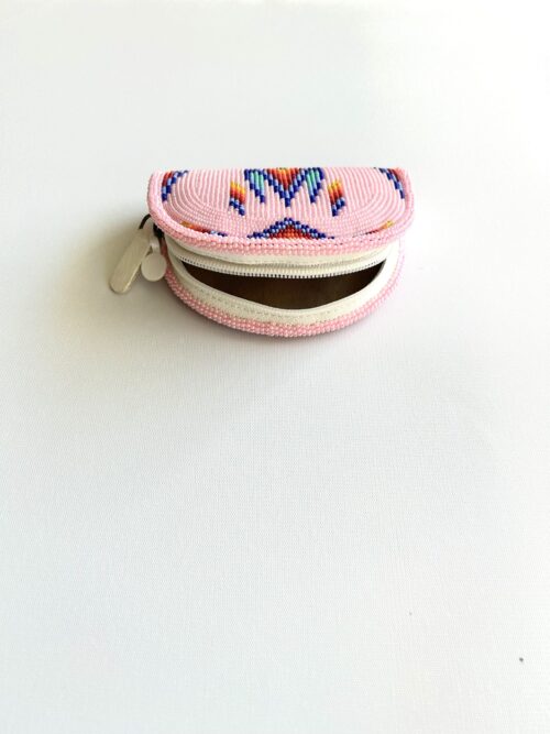 Pink Spring Shoshone Style Coin Purse - Image 2