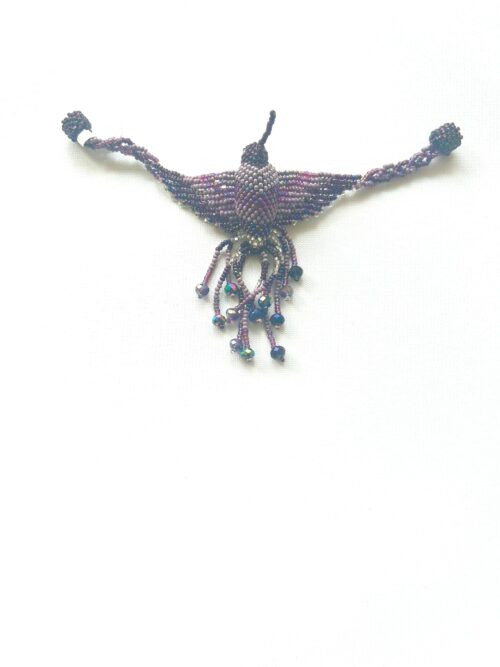 Purple Hummingbird Bracelet - Image 2