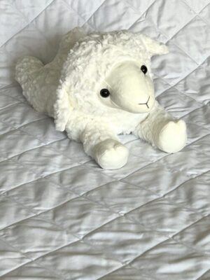 Sheep Toy with Storage Zipper in Chest