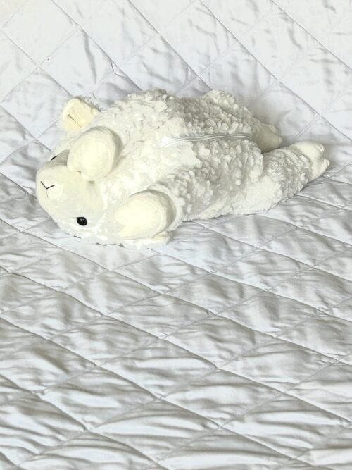 Sheep Toy with Storage Zipper in Chest - Image 2