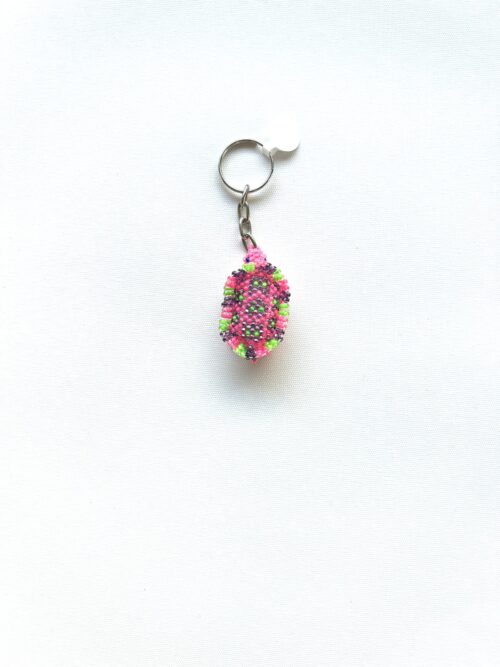 Small Pink Turtle Key Chain - Image 2
