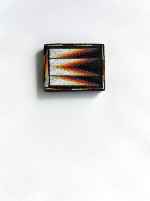 White Feather Song Wallet with Credit Card Slots