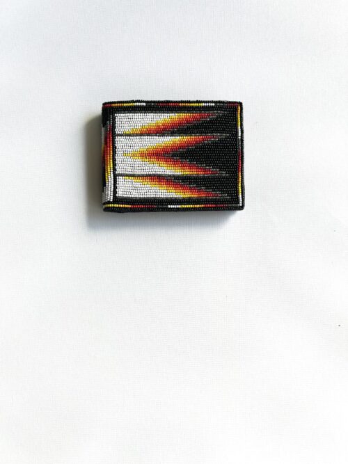 White Feather Song Wallet with Credit Card Slots