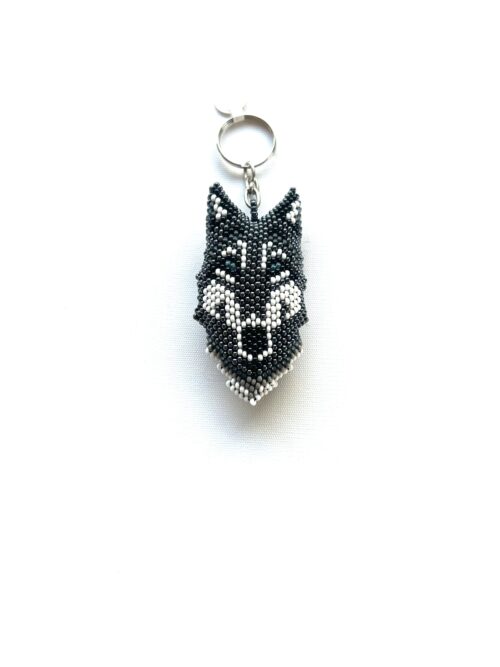Wolf Head Key Chain