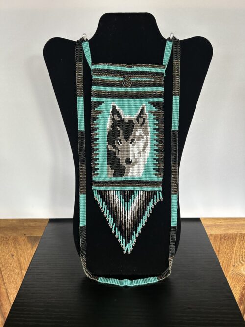 Wolf Shadow - Cell Phone Bag with Shoulder Strap