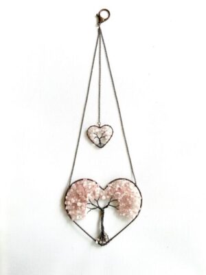 2 Heart Quartz Energy Source