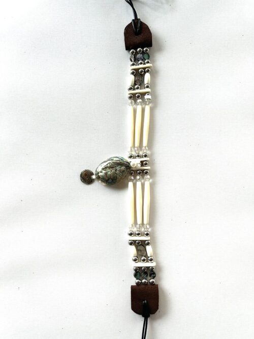 Abalone Drop Bone Crystal Choker - Image 3
