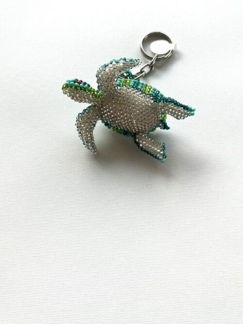 Blue Green Turtle Key Chain - Image 2