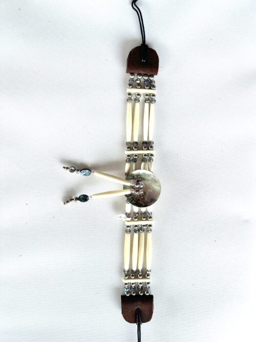 Bone Small Abalone Choker - Image 3
