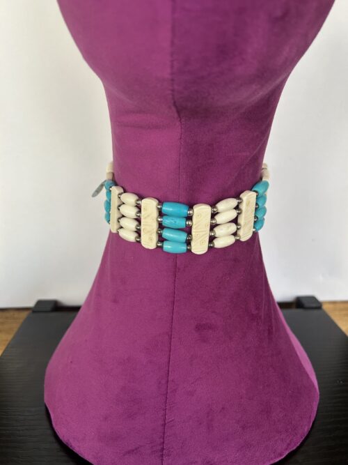 Bone Turquoise Choker