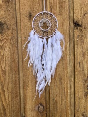 Clear Quartz Tree of Life Dreamcatcher