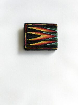 Evergreen Fire Chevron Wallet