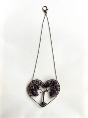 Heart Amethyst Energy Source