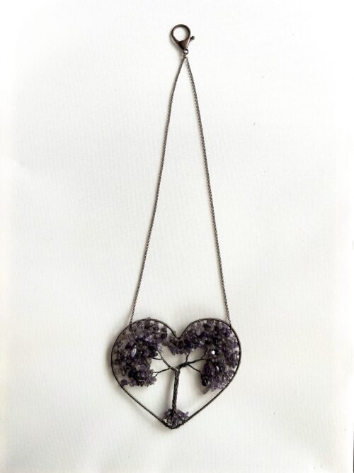 Heart Amethyst Energy Source