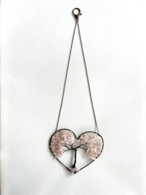 Heart Rose Quartz Energy Source