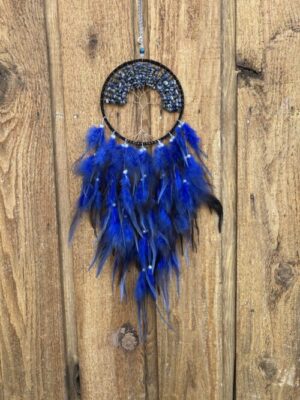 Lapis Cobalt Tree of Life Dreamcatcher