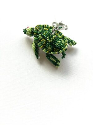 Mixed Green Turtle Key Chain