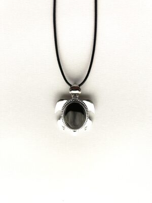 Onyx Turtle Necklace