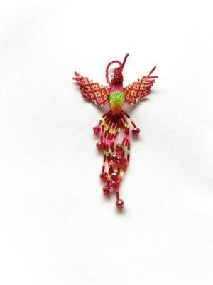 Red Diamond Wing Hummingbird Song Ornament