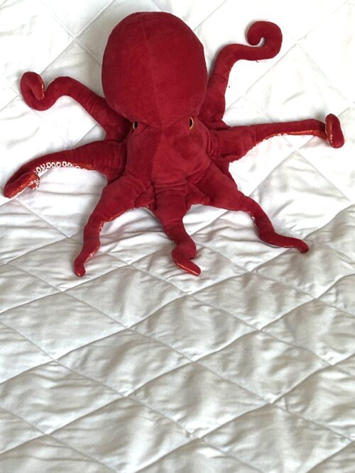 Red Octopus Toy - Image 2