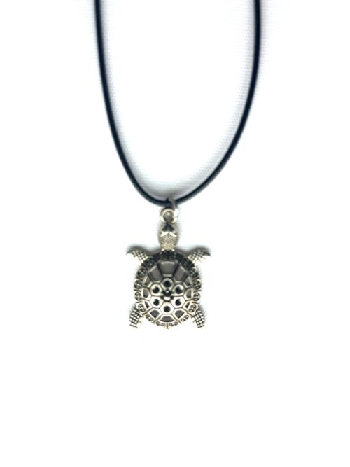 Silver Turtle Necklace