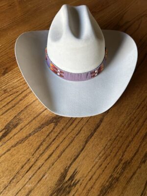 Taupe Center Whisper Hatband
