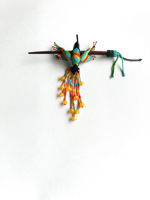 Turquoise Hummingbird Barrette