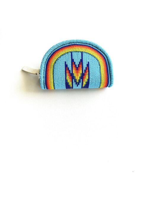 Turquoise Rainbow Bar Shoshone Style Coin Purse