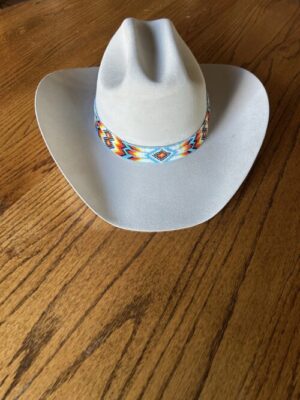 Turquoise Whisper Hatband