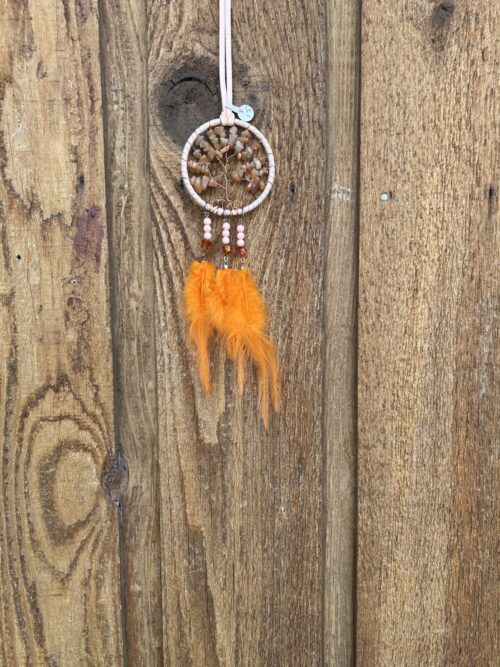 Orange Autumn Tree of Life Dreamcatcher