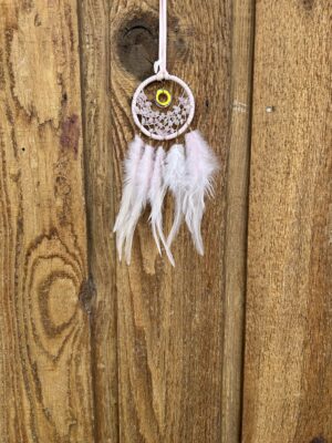 Pink Quartz Dreamcatcher